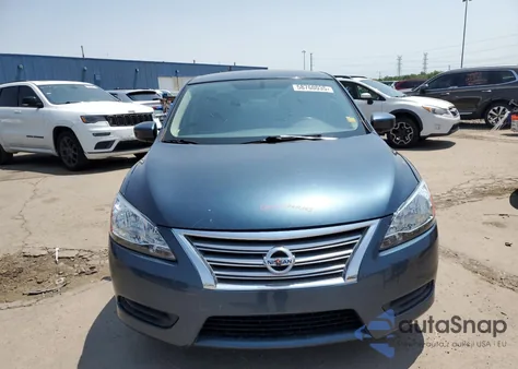2015 Nissan Sentra S z USA, uszkodzony, nr VIN 3N1AB7AP7FY342419